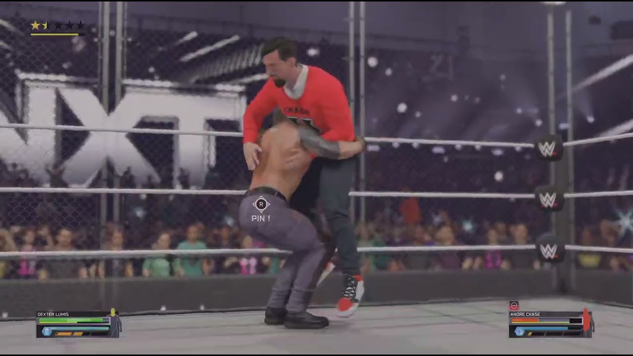 DexTeR LuMiS vs AnDre CHase , SteeL cage match  !!!