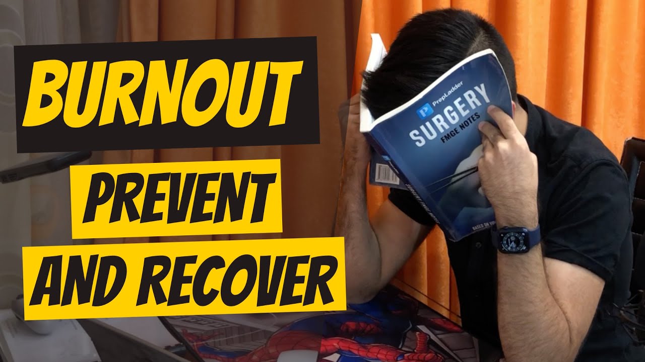 How to avoid BURNOUT while studying | Step by Step guide