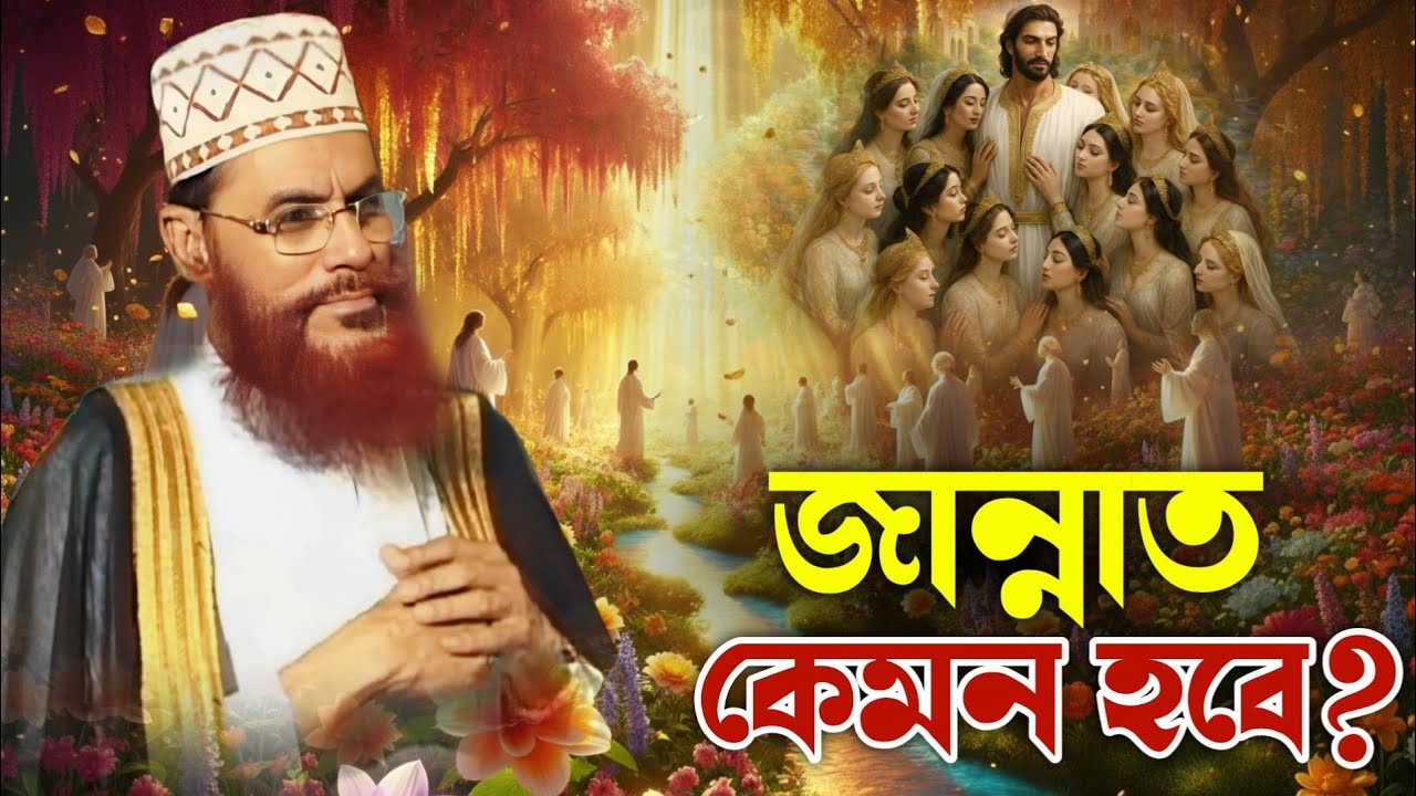 জান্নাতের সৌন্দর্য কেমন? শুনলে মন ভরে যাবে | দেলোয়ার হোসেন সাঈদী ওয়াজ | Delwar Hussain Saidi Waz 