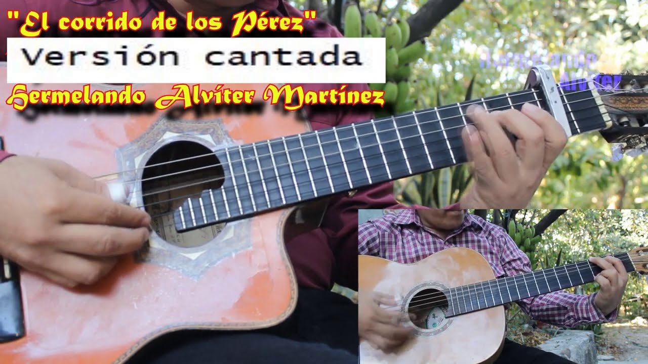 El corrido de los P&eacute;rez - Requinto y guitarra - Cover did&aacute;ctico