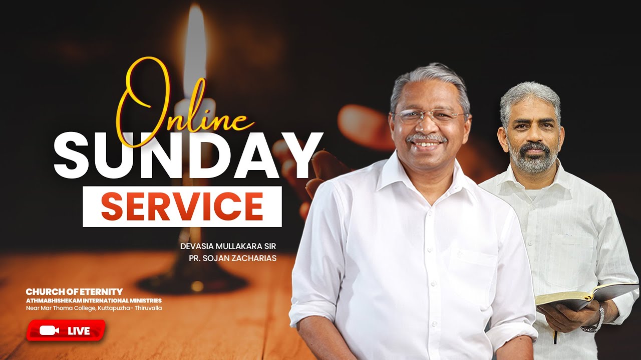 🔴Sunday Service|18-01-2026 |Pr.Sojan Zacharias|Rev.Devasia Mullakara|Church Of Eternity Thiruvalla