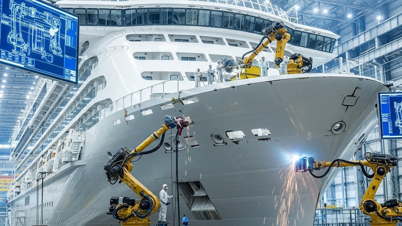 **Inside a Modern Shipyard: How a Five-Star Cruise Ship Is Built, Outfitted, and Launched in Luxury*
