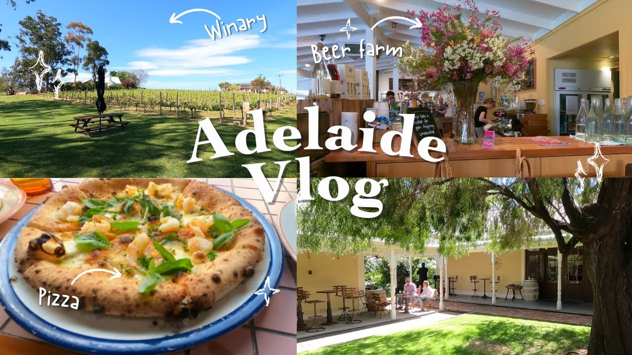 アデレード２泊３日の旅｜自分を癒しリフレッシュ🌿｜おすすめワイナリー｜Airbnbステイ｜Adelaide trip｜vlog