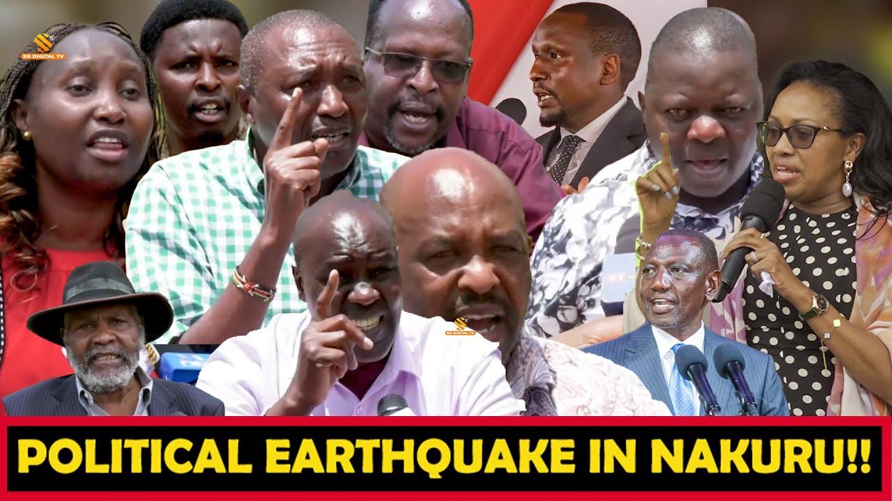 Ni Wantam!Fearless Nakuru leaders led by MCA Wamariamu slam Ruto's pointman senator Aaron Cheruiyot