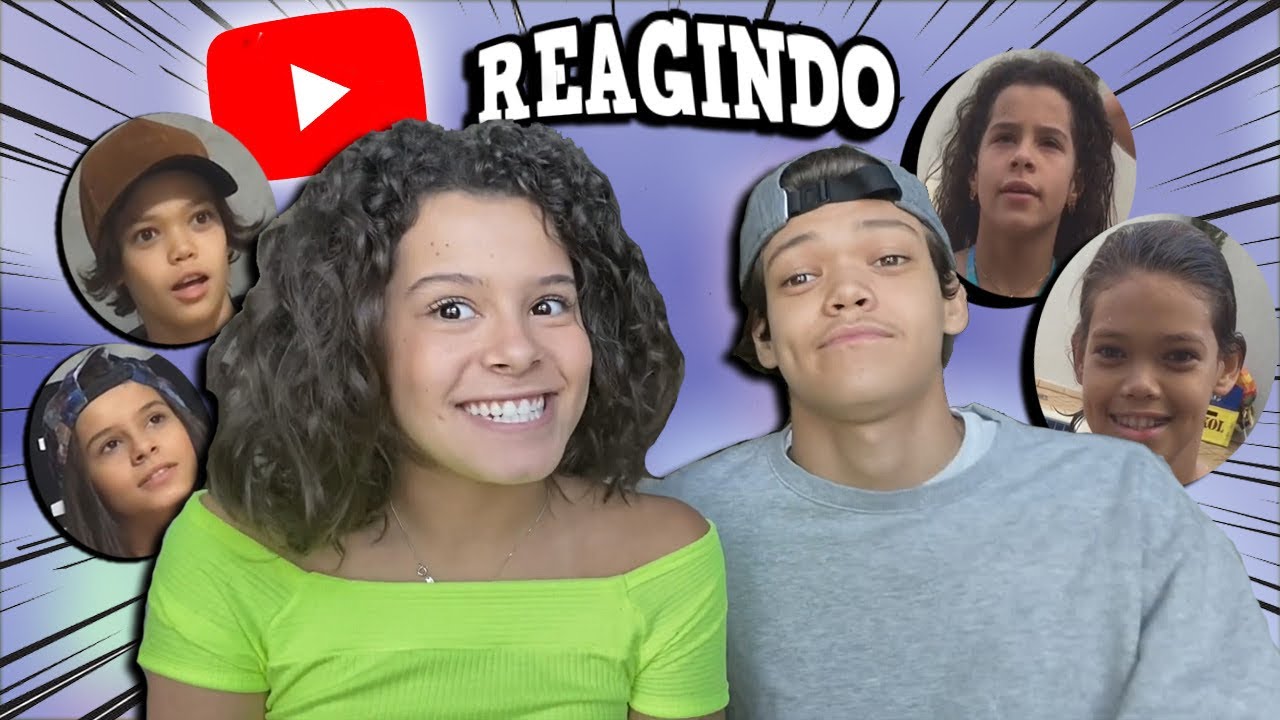 REAGINDO A VÍDEOS ANTIGOS DE #PEELLA - GABRIELLA SARAIVAH FT PEDRO HENRIQUE