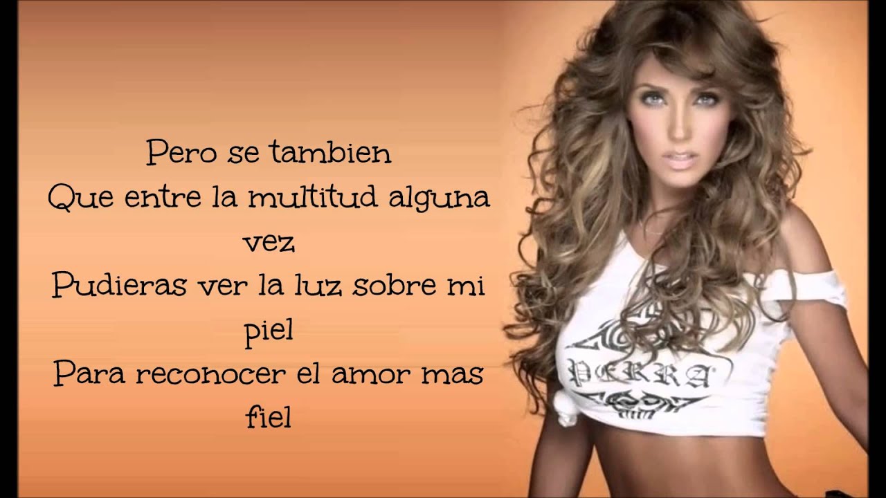 Un Poco De Tu Amor (letra) RBD