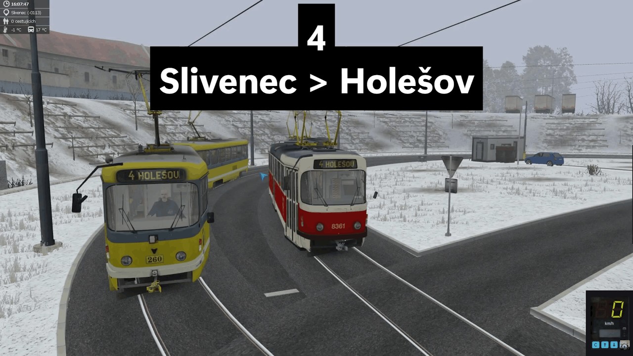 [4] | [Slivenec→Holešov] | [T3P]