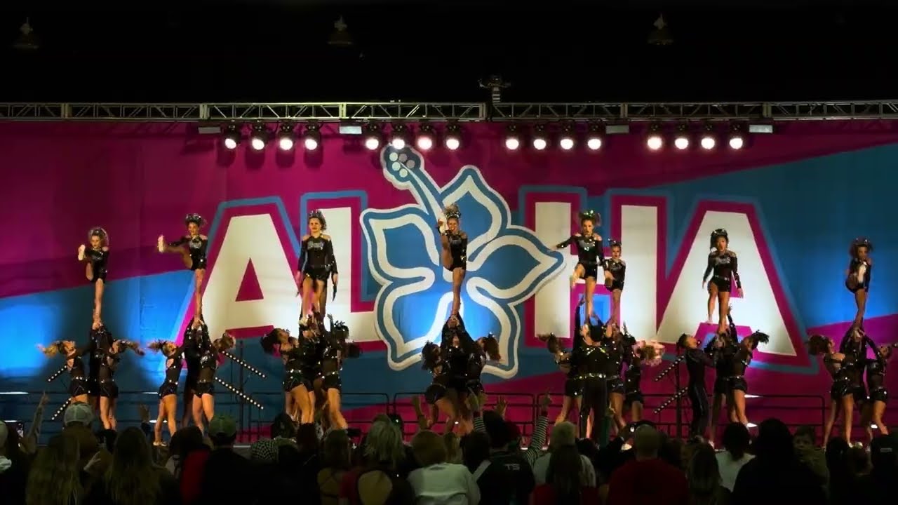 cheer extreme crush 💙 - aloha showdown gatlinburg (day 2) 