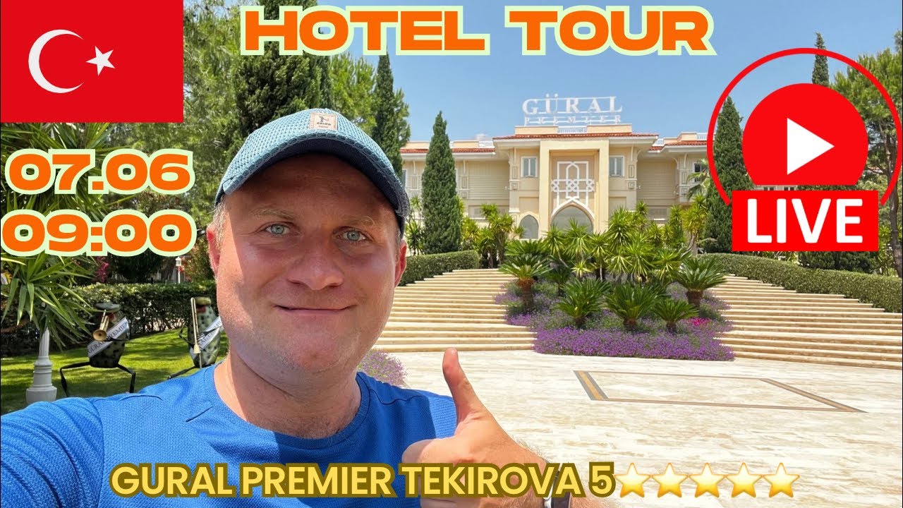 🇹🇷Turcja GURAL PREMIER TEKIROVA 07.06 Odkrywamy nowe hotele #rodzinaczesiow #guralpremiertekirova