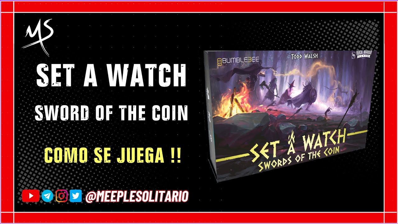 Set a Watch Sword of the Coin - Como se Juega | MEEPLE SOLITARIO