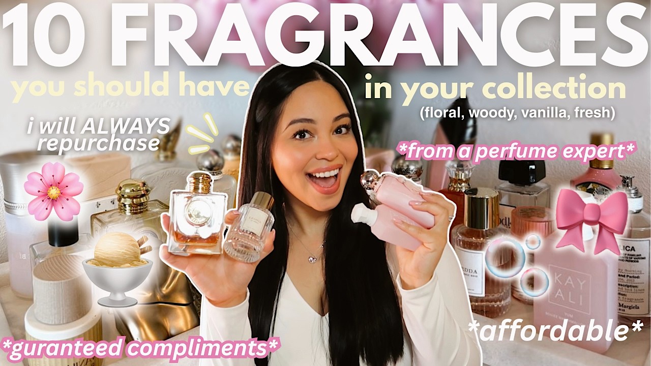 BEST PERFUMES YOU SHOULD HAVE TO SMELL AMAZING🌸must have floral, fresh, vanilla fragrances for women