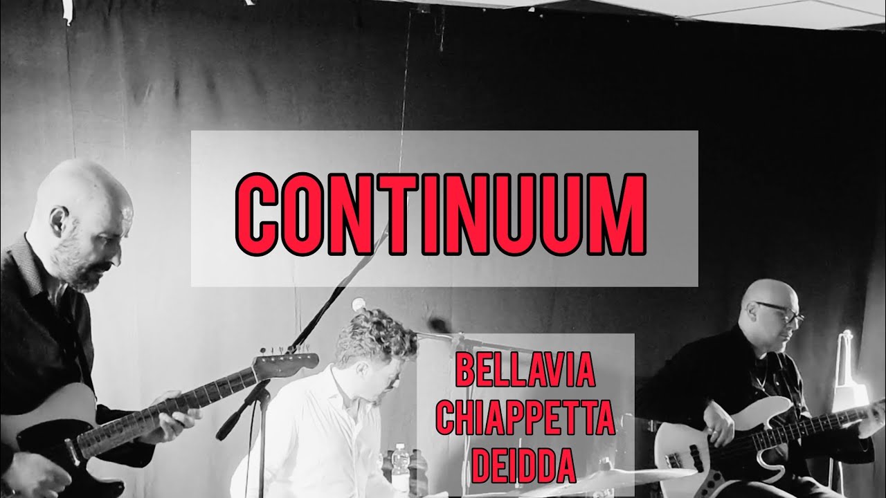 Continuum (J. Pastorius) | Bellavia Chiappetta Deidda trio LIVE
