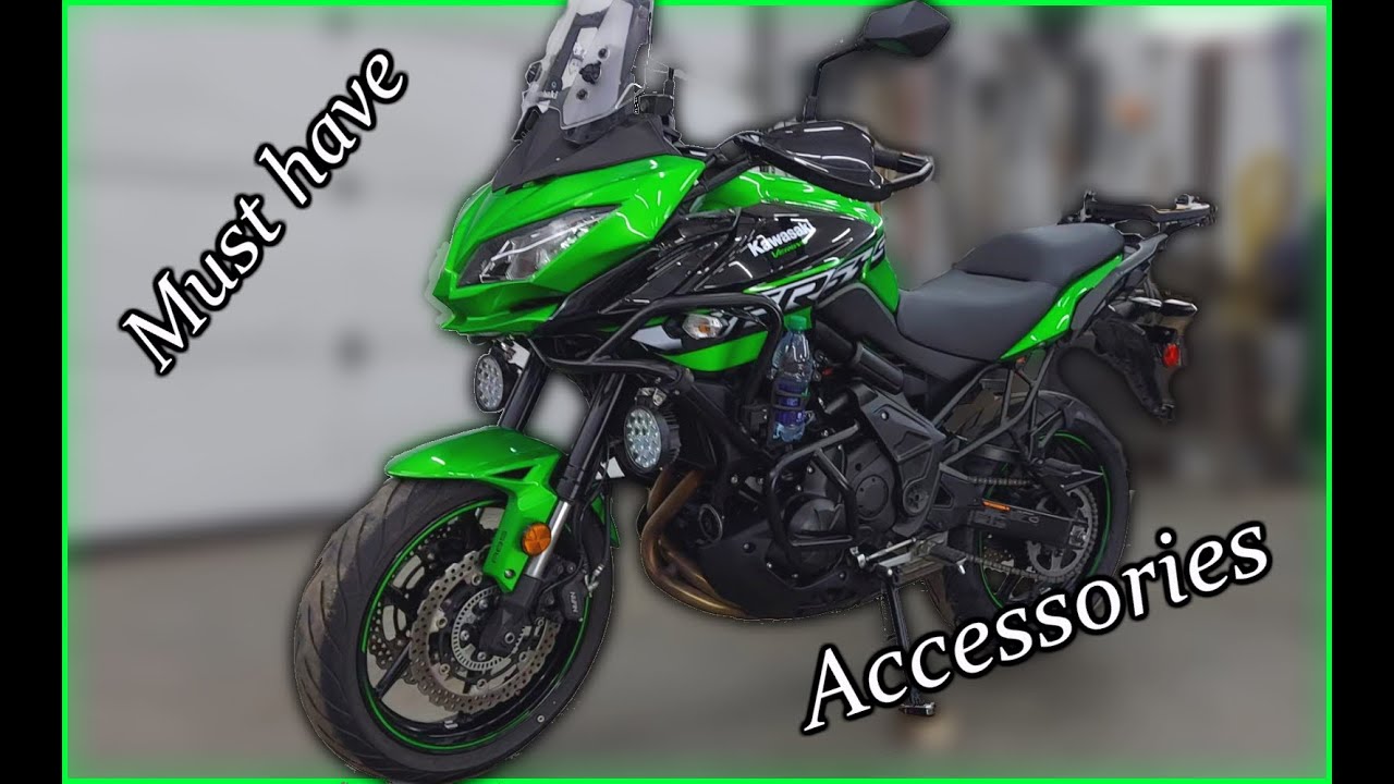 Versys 650 LT - Must have accessories