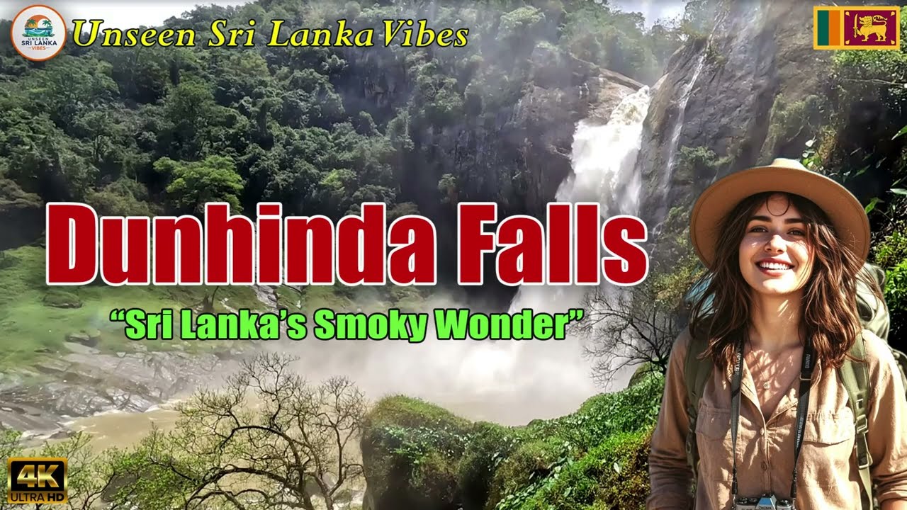 Discover Dunhinda Falls &ndash; Sri Lanka&rsquo;s Most Beautiful Waterfall Adventure in 4K