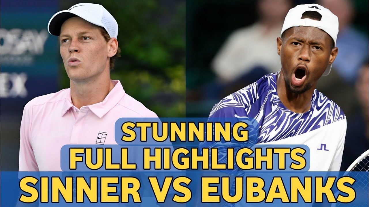 Jannik Sinner vs Christopher Eubanks Extreme Powerful Tennis Highlights - Before Miami 2026
