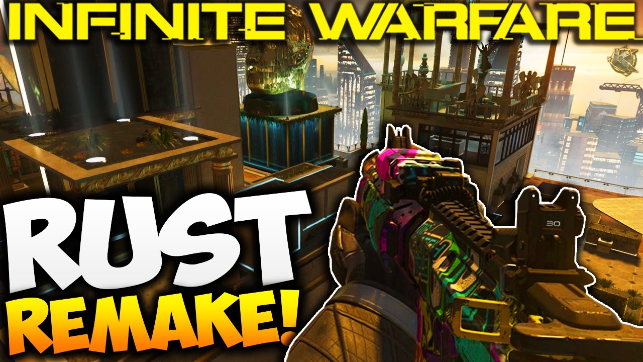 RUST REMAKE in INFINITE WARFARE! *NEW* EXCESS DLC MAP GAMEPLAY! (COD IW CONTINUUM DLC 2 GAMEPLAY)