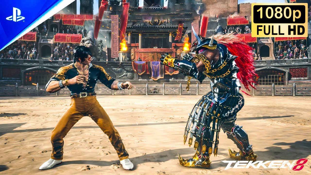 Tekken 8 | Law vs Armor King & Raven & Kuma | PS5 Gameplay