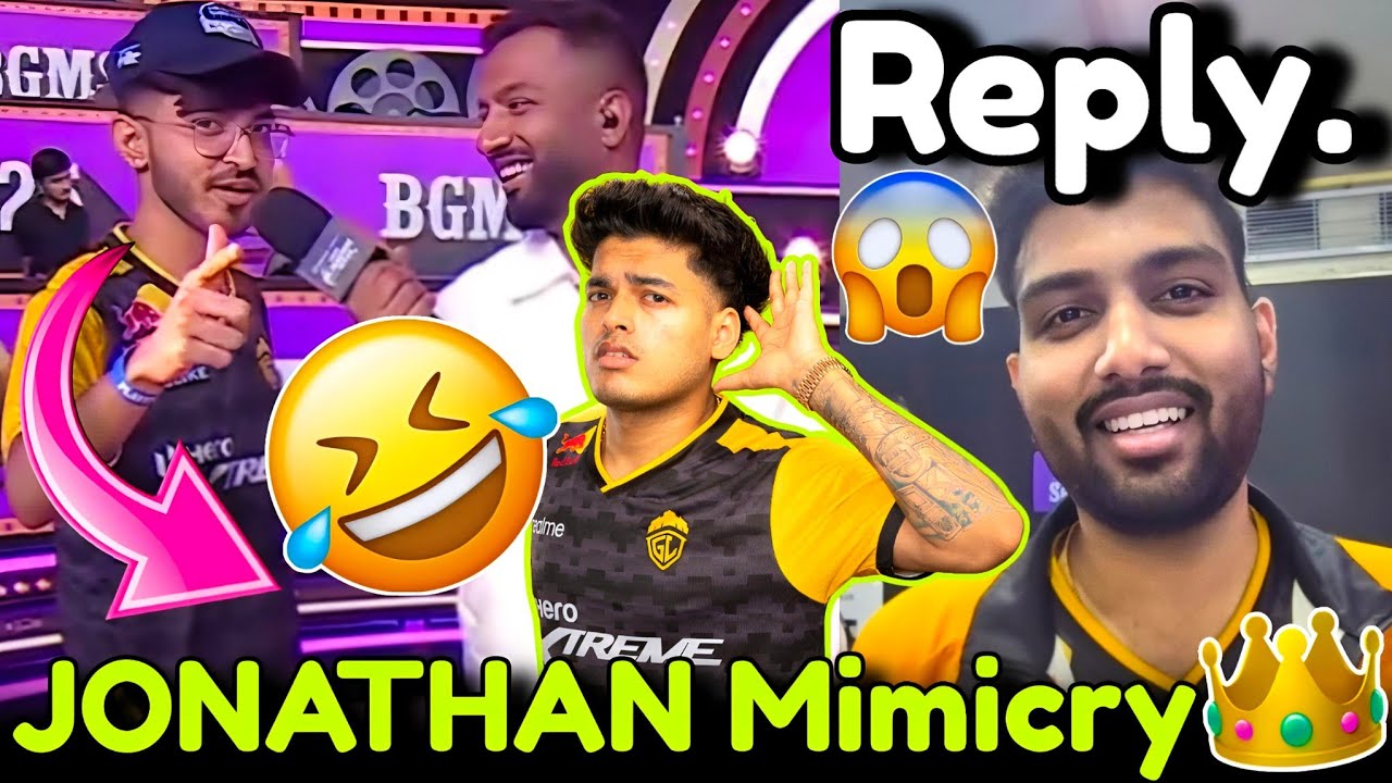 🇮🇳Punkk Reply Comeback 🏆Admino Copy JONATHAN dialogue🤣 MVP interview 🥵 Zgod Reply✅