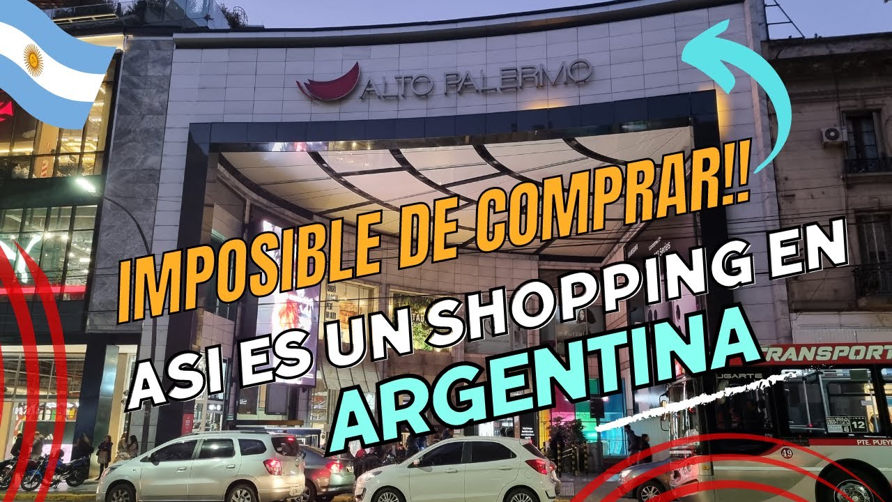 ASÍ es un CENTRO COMERCIAL en ARGENTINA 🇦🇷 | ALTO PALERMO