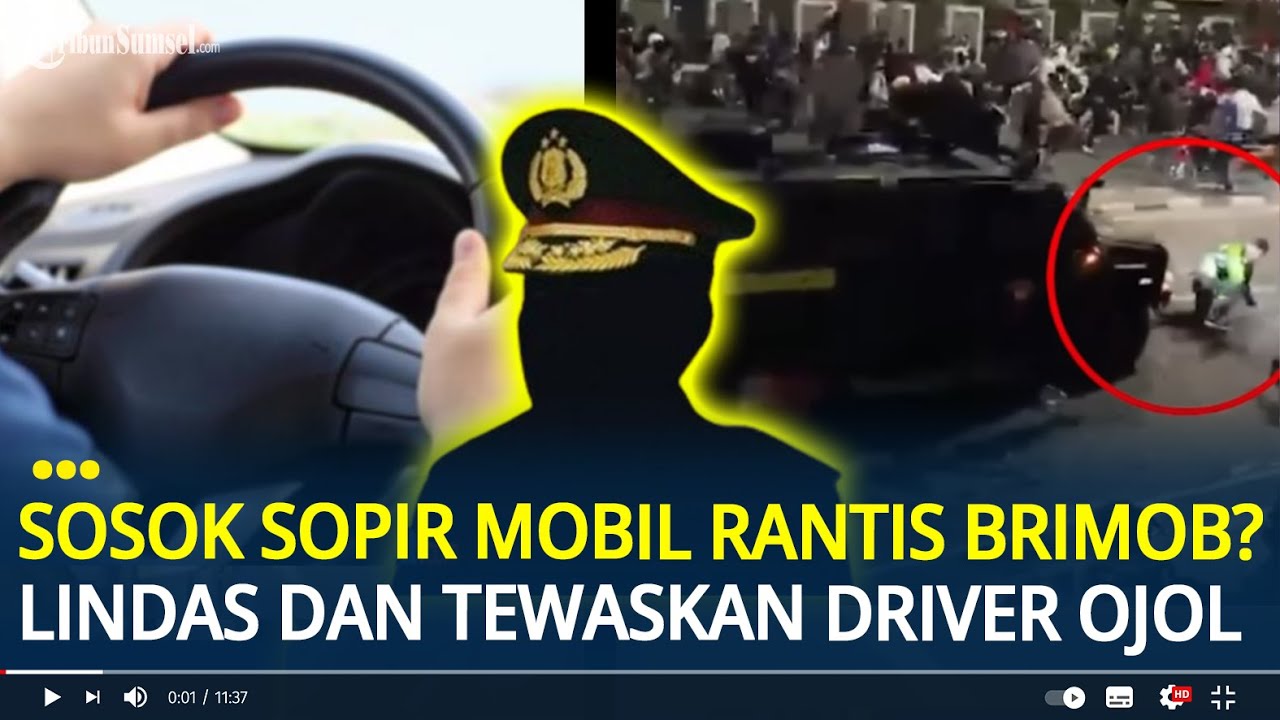 Siapa Pengemudi Mobil Rantis Brimob? Lindas dan Tewaskan Affan Si Driver Ojol, 7 Anggota Ditangkap