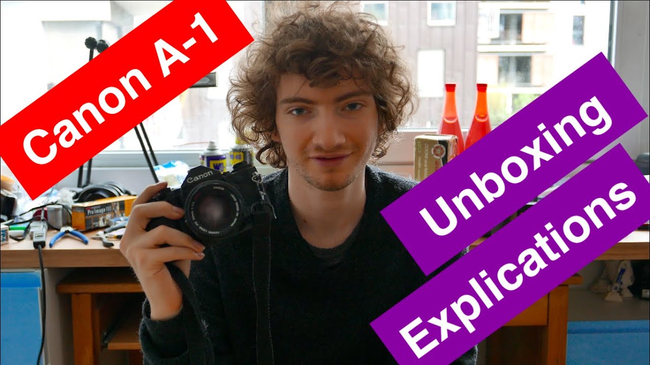 Unboxing et restauration d'un Canon A-1 neuf