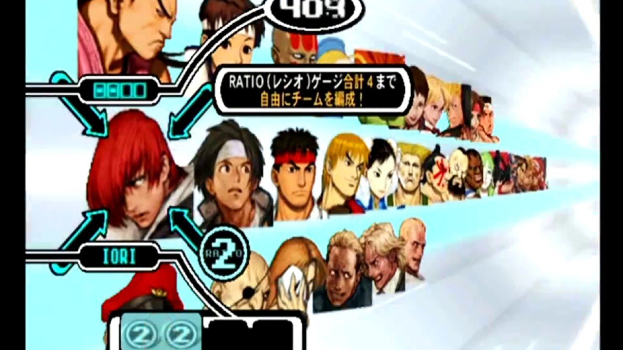 Capcom VS SNK Pro (Dreamcast) Arcade Mode as Iori/Kyo