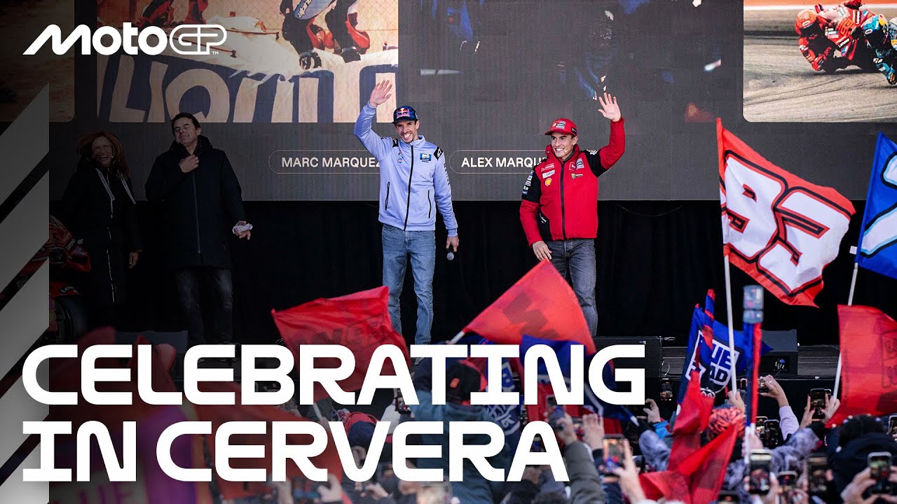 Double glory! The Marquez brothers celebrate their historic 2025 success 🙌