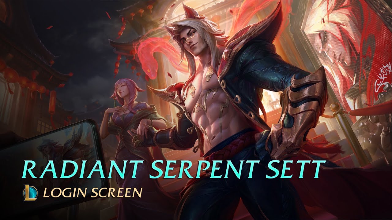 Radiant Serpent Sett - Login Screen [Timelapse Video]
