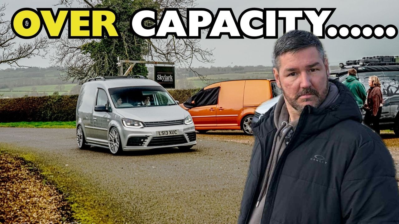 Приехало слишком МНОГО фургонов... Встреча владельцев VW Caddy, Crafter и Transporter.