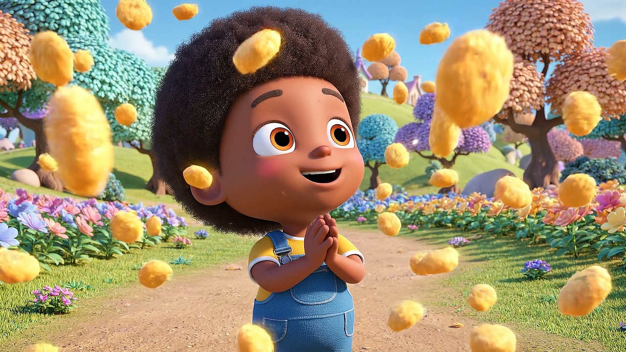 La Aventura del Pastel Dorado del Pequeño | Cuentos y Canciones de Cocina para Niños