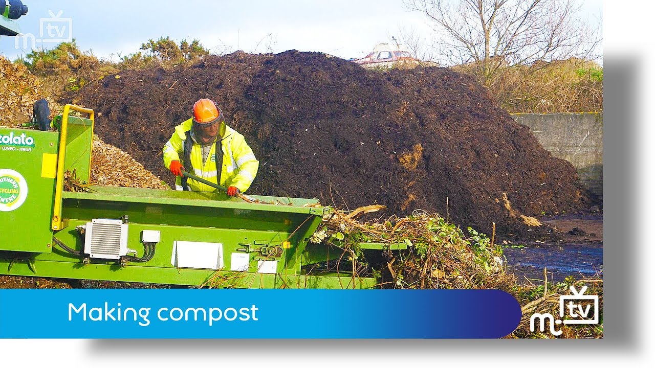 Waste Recycling Centre: making compost