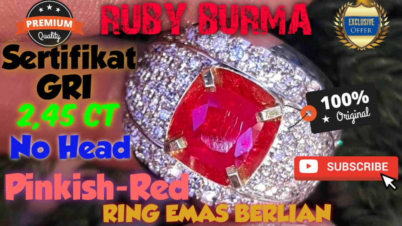 PROMOSI ‼NATURAL RUBY BURMA #viral #fyp #batuakik #batu #batumulia #baturuby #rubyburma #batupermata