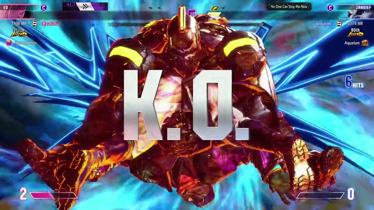 Ryukichi Ken Masters vs Zangief Kobayan SF6 High Level Ranked Match Set