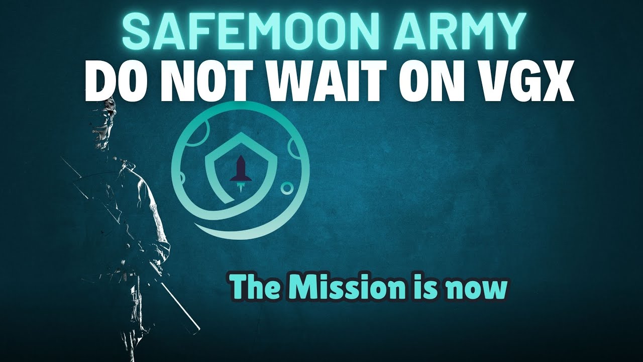 Safemoon Army do not wait on VGX #safemoonarmy #safemoon
