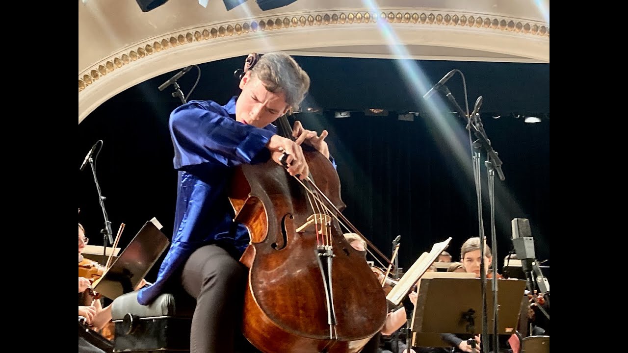 Schumann: Cello Concerto, 1st mov., Milos Stosiek (cello)