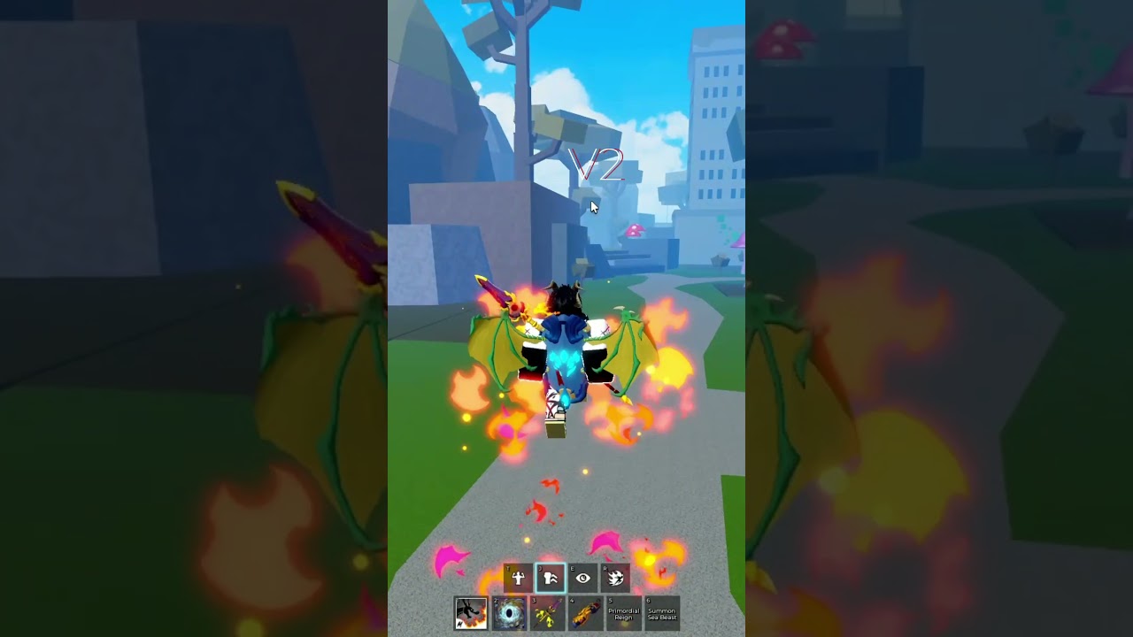 Draco Race V1 V2 V3 Buffs👍#bloxfurit #roblox