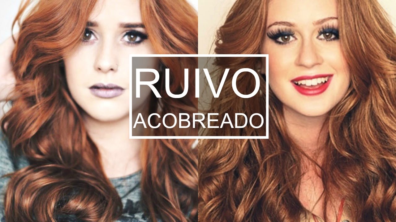 Meu Ruivo Acobreado Marina Ruy Barbosa Majirel 7.4 l Por Caroline Mair