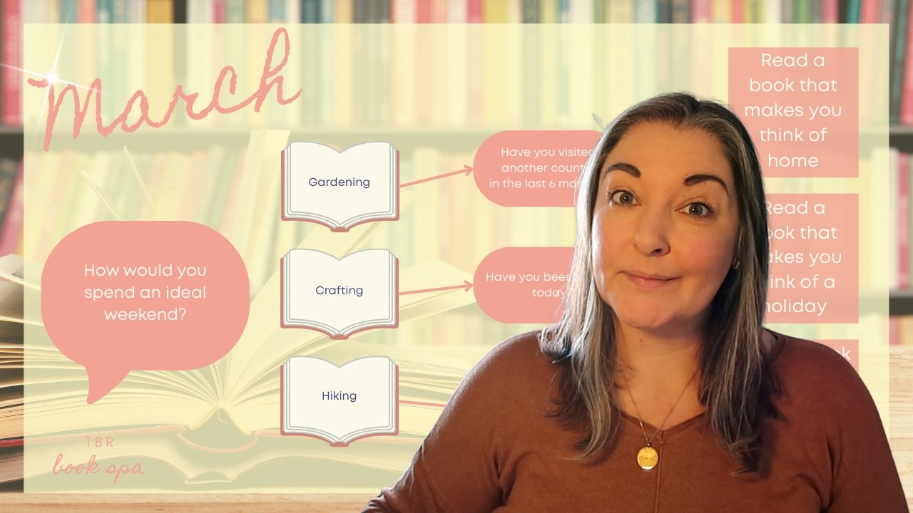 March TBR Reading Spa