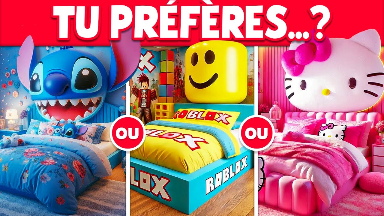 Tu préfères...? CONSTRUIS ton MONDE FANTASTIQUE 🏡🌈🤩