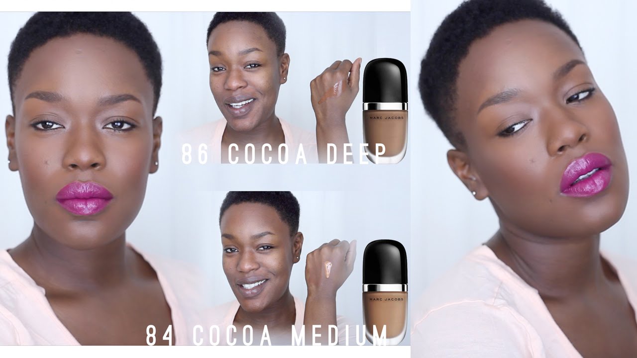 Marc Jacobs Genius Gel | Foundation for DARK SKIN REVIEW