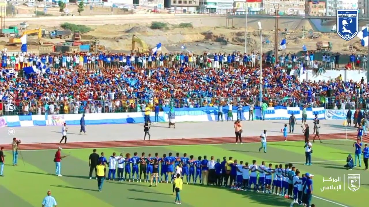 #رسالة_سلام | متعة بصرية لجمهورنا العملاق ، زخم جماهيري للأمة الإمبراطورية التضامنية 💙🔥.
