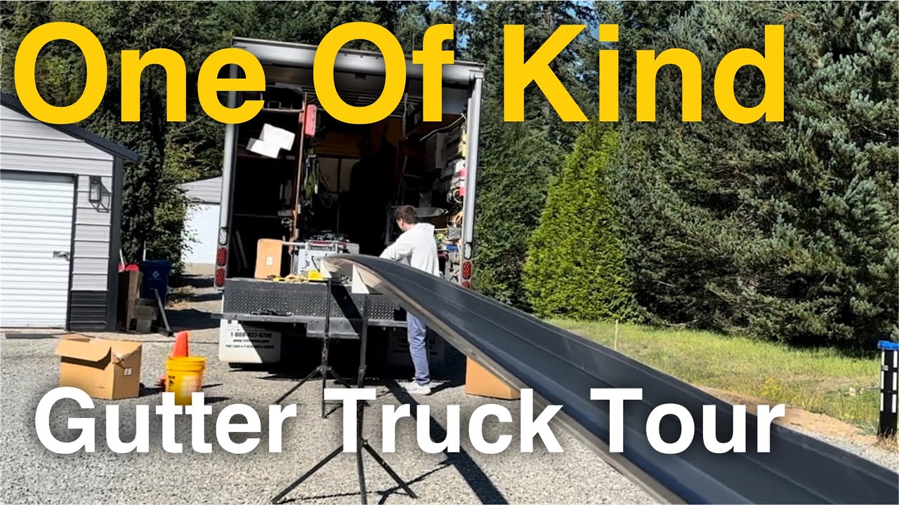 🚛 ULTIMATE Gutter Truck Tour: Mobile Workshop Secrets Revealed! | Pro Setup Guide