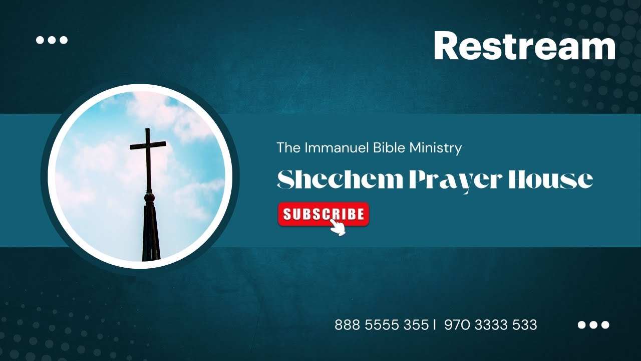 11th Jan 2026 Service, Shechem Prayer House