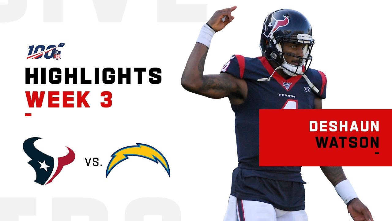 Deshaun Watson Finishes w/ 351 Yds & 3 TDs | NFL 2019 Highlights