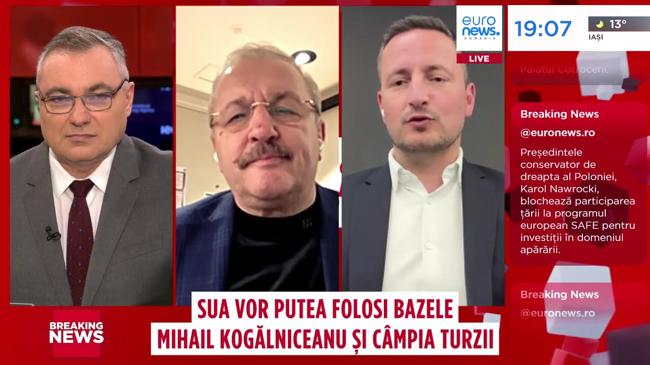 EDIȚIE SPECIALĂ Știrile Euronews ora 19 - 11 martie 2026: Bazele românești suport pentru Aviația SUA