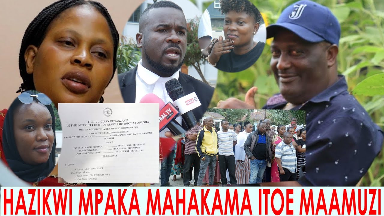 HATMA YA KUZIKWA TAJIRI WA MADINI MKE  AENDA MAHAKAMANI ZUIO LATOKA WANANCHI WATAWANYIKA MOCHWARI.