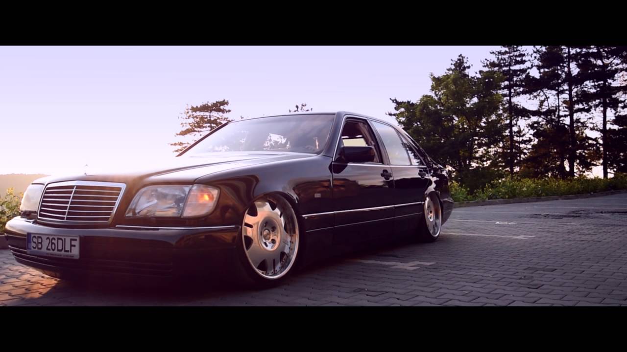 VIP Bagged Mercedes S Klasse w140
