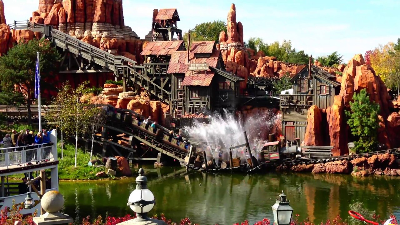 [4K] ビッグサンダー・マウンテン Big Thunder Mountain Disneyland Paris