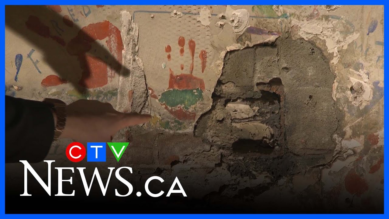Famous Chez Bozo wall uncovered in downtown Montreal basement