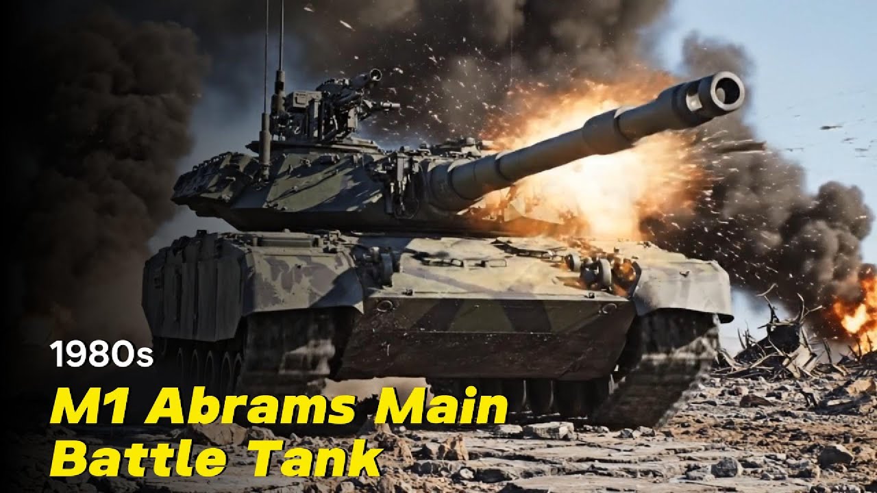 M1 Abrams Main Battle Tank (1985) — From Rust to Rebirth | Ultimate Restoration